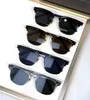 Fashion Classic Designer Men Zonnebril 1139 Vintage Square Frame Club Master Glazen Zomer Vrije tijd Versatiele bedrijfsstijl Anti-ultraviolet komt met case