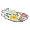 Carpets Shower And Bath Room Flower Floor Mat Carpet Rugs Water Absorbent Non-Slip Soft Microfiber Bathmats Machine Washable