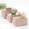 2024 Supplies Home Pliage Linen Organisateur Box Baby Toys Toys Chook Book Gadget House Office Basket Basket pour bébé Toys Storage