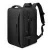 Rucksack erweiterte 39L Männer Business -Laptop 17inch große Kapazität Reisebag Fashion School für Outdoor