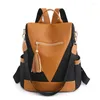 Schooltassen 2024 Waterdichte Oxford Doek Dames Rugzak Designer Lichtreis Bagpacks Fashion Casual Ladies Schouder