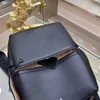 Mäns ryggsäck Luxur Designer Laptop Bag Computer Bag School Bag With Zipper äkta läder mode stor kapacitet mode ryggsäckar casual resande väska