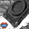 Uchwyt uchwytu pancerza dla Samsung Galaxy Tab S9 11 cali S9FE 10.9 '' 360 Obracający się stojak silikonowy PC Hybrydowy wielokrotna ochrona Protect Kids Safe Shockproof Cose