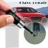 Soluções de lavagem de carro Windshield Windscreen Repair Kit de resina de resina automática Coleção Fix Ferrame