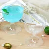 Copas descartáveis canudos 50pcs cálice copo de aviação Drink Mousse Mousse Pudding Cake Sobessert Transparente Party Creative Birhtday