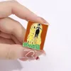 Ölgemälde Emaille Pins Zeichnen Kunstkatze Brosche Revers Abzeichen Lustige Cartoon Tierschmuck Pin für Rucksackhut Kleidung Großhandel