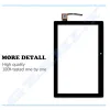 Paneler Ny 10.1 "X104 Pekskärm för Lenovo Tab E10 TB X104 X104L X104F Display LCD Ytter Front Digitizer Glass Panel Replacement