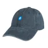 BERETS Greco Eye Blue Eye Pattern Cowboy Cappella