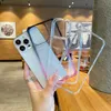 3in1 Case di telefono combinato per Motorola Moto G14 G54 G84 G04 G24 Colori gradiente di potenza Clear trasparente trasparente TPU PC COPERCHIO DI MOBILE SHOCH AIFFERIO