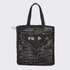 Sac fourre-tout sac de créateur de paille Fashion Fashion Mesh creux tissé pour l'été noir abricot des vacances tissées d'été grandes