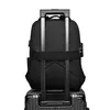 Backpack Fashion Simple Casual Secure Motword Lock Imperproofroproofring Durable Computer Disponage pour voyages en plein air