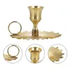 Candle Holders Desktop Holder Wedding Decorations Tables Iron Light Stand Delicate Candleholder