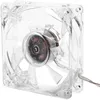 USB -färgglad lätt transparent kylfläkt med 8 cm diameter och 5V -spänning för effektiv CPU -kylning i PC -dator