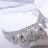 Haarclips Bridal Crown Kc-White Crystal Wedding Dress Party Girls 'Styling hoofdtooi juwelen met juwelen van Queens' kostuumaccessoires
