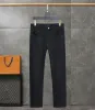 Jeans Slim Men Jeans clássicos masculinos de luxo para o homem Jean Baggy New calça
