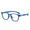 Солнцезащитные очки портативные съемные компьютерные онлайн-классы детские очки ультра световые рамки анти-синие удобные очки