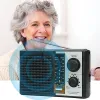 Radio Portable tranzystor radia AM FM Radio Bateria obsługiwana Full 5 -Base Radio Słuchawki Gniazdo dużego głośnika AM/FM/TV/SW1/SW2 dla seniorów