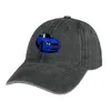 Bérets Classic Blue Subie 04 Cowboy Hat | -f- |Luxury Wild Ball Mens Women's