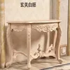 Decoratieve borden Guan Xin Classical Canved Consoletafels Woonkamer Hall Cabinet Franse villa bank