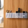 Aufbewahrungsboxen Wandmontierte Partition Box perforiert kostenloser Desbrier Trümmer Augenbrauen Bleistift Pinsel Kosmetik Lippenstift