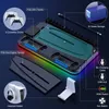 Beboncool S2000 RGB vertikal stativ för PlayStation 5 SlimplayStation 5 Cooling Station Notebook-Book-klass Kylare PS5-laddare 240327