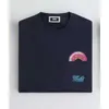 Kleine und trendige Marke Kith Loose Oversize Casual T-Shirt mit Sommerrunden-Halsabdruck für Männer und Frauen, Paar kurze Ärmel 524
