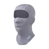 Boinas de umidade de verão Wicking Balaclava Protection UV Cobertura leve leve para caminhadas de pesca e esportes ao ar livre