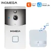 DOORBELL INQMEGA TUYAビデオドアベルワイヤレス電話ホームセキュリティカメラドアベルアラームリモートコントロールナイトビジョンスマートWifiドアベル