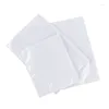 Embrulhado de presente 100pcs transparente saco de fatura papel de embalagem documento de bolsas auto-adesivas patches envelope de correspondência