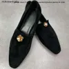 Buty rzędowe IN Is tego samego kryształowego diamentowego mandaryńskiego mandarynki mokasyny kwiatowe kwadratowe stałe kolor prosty asymetryczny płaski pojedynczy but dla kobiet wysokiej jakości