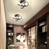 Plafonniers modernes luminaliste minimaliste LED Decoration décoration Aisle couloir lampe de lampe pour décoration de salon