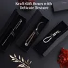 Gift Wrap 18Pcs Pen Boxes Empty Kraft Paper With Magnetic Closure Ballpoint Jewelry Cushion Gifts