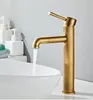 Robinets de lavabo de salle de bain bassin de bronze de bronze Antique Basin Cold Brass Deck Mouted Lavotory Mixer Water Tap