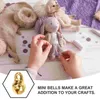 Party Supplies 100pcs Crafts Bells Diy Bell Pendant Dolls Clothing Charm Decors