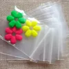 Takı Torbaları 1000pcs 16x24cm Beyaz Ziplock Torbalar Temiz Plastik Plastik Şeffaf PE Zip Kilit Torbası Bez/Hediyeler/Mücevher Ambalaj Ekranı