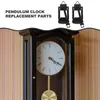 Clocks Accessories 2pcs Pendulum Clock Swing Drive Unit Mechanical Movement Rocker Kit Replacement Parts