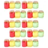 Storage Bottles 30 Pcs Phone Case Accessories House Decoration Mini Honey Jar Decorations Candy Ornament Simulation Child