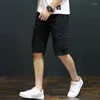 Shorts maschile 2024 Summer Cargo Tactical Sports Joggers Men Cotton Shee Work Cash Short Pants Q49