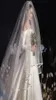 Woona ślubna super długie 6 metrów podwójna warstwa prosta satynowa krawędź wstążki 3M szerokość zasłony Wedding Accessoires 5898701