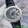 AP Brand Armbandwatch Millennium Serie 77303BC 18K Platinmaterial Original Diamant 39mm Set mit Diamant Beimu Platte Automatische Mechanik Womens Watch