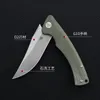 CH CH3528 D2 Blade Pocket Folding Knife G10 Handle Ball Bearing Flipper Quality Outdoor Camping Hunting Survival Knives Tool