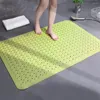 Bath Mats Safety PVC Floor Mat Anti Slip Bathroom Massage Foot Shower Rug Carpet Bathtub Accessories Set High Quality