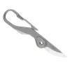 Kniv Titaniumlegering Keychain Mini Open Express Knife Portable EDC SelfDefense Pendant M390 Stål Foldning Unpacking Tool