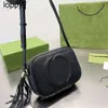 NOUVEAUX sacs à bandoulière en cuir authentique 24SS avec des sacs de marque de mode Luxurys sacs Médies Famous Shople Camera Shoppers Bag