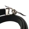 Bulls de prata cool Silver Head Longhorn Metal Mens Belt Fiftle