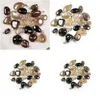 Anhänger Halsketten 1pcs Natural Citrines Stones Irregare Charms für die Herstellung von Neckalce Jewelry Accessoires Ablieferung Dhsqj