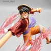 Action Toy Figures One Piece Anime Figure Luffy Figures Enies Lobby Series 29cm Long Hand Luffy PVC Model Collection Room Cars Ornament Kids Gifts L240402