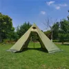 320/400 Big Camping Pyramid Палатка 4 сезона Ultralight Bushcraft Backcraft Палатка на открытом воздухе 210 т.