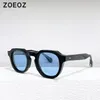 Zonnebrillen Japanse designer Model Persoonlijkheid Diamantvorm Retro gepolariseerde zonnebrillen Men Acetaat Frame Women mode