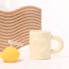 Tassen Nordic Ins Keramik Morandi Kaffee Milch Desktop Tasse Skulpturen Tasse Wohnzimmer Esstisch Haus Dekoration Zubehör